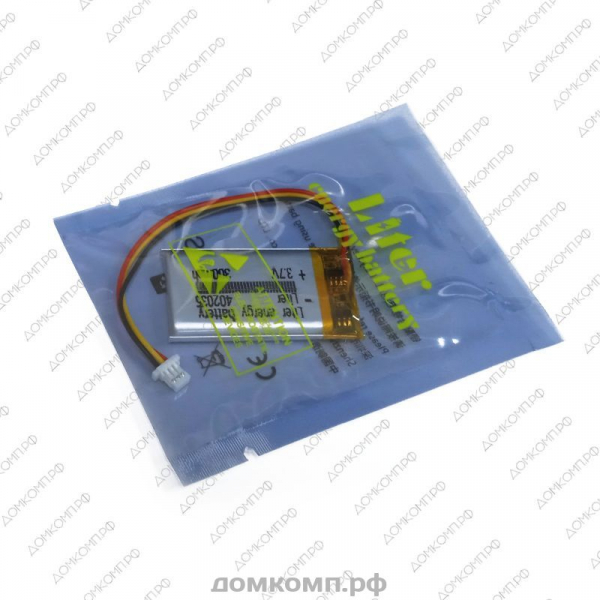 Батарея Li-Pol 3.7V 300 mAh (40 x 20 x 3.5 мм) 3-pin недорого. домкомп.рф